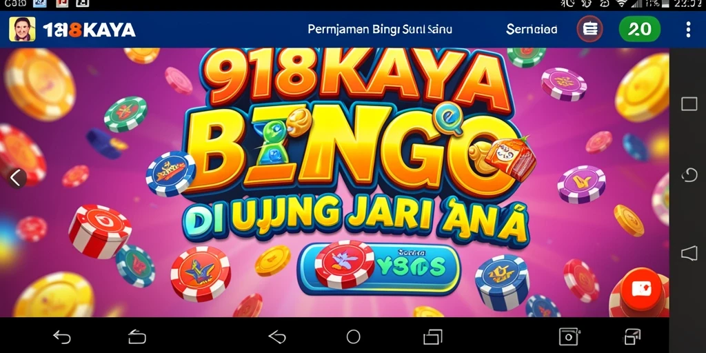 Tampilan gameplay seru di 918KAYA, permainan Bingo menyenangkan.