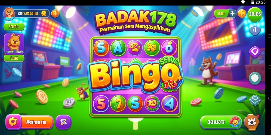 Tampilan gameplay seru di BADAK178 yang mengasyikkan.