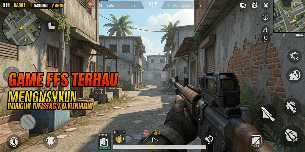 Tangkapan layar gameplay menampilkan aksi mendebarkan dalam BARU01.