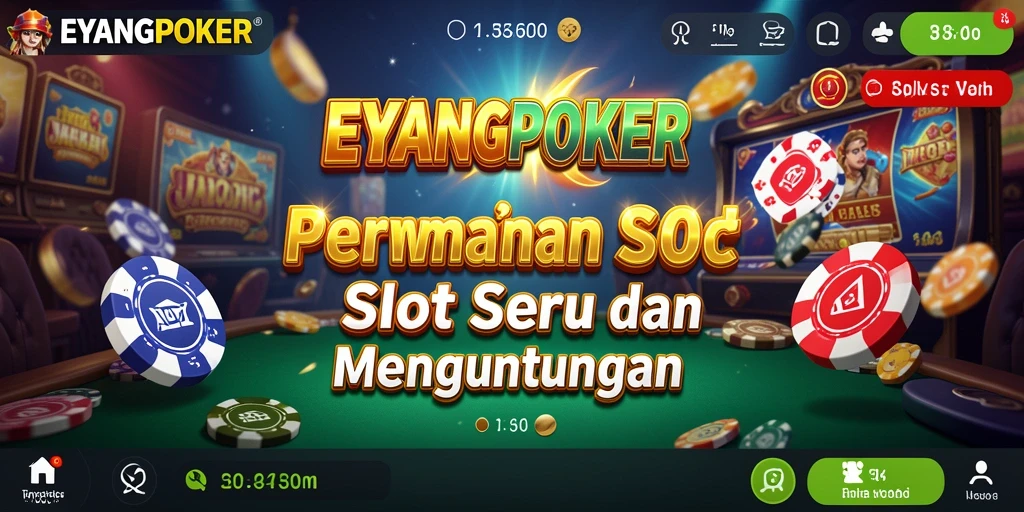 Gameplay seru dan mengasyikkan dari permainan Slot di EYANGPOKER.