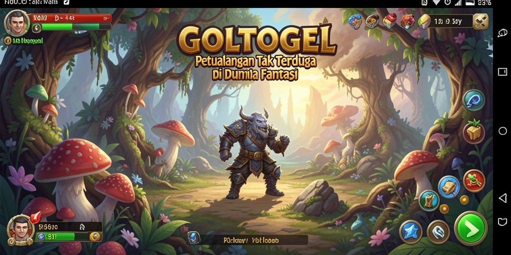 Menampilkan gameplay petualangan seru di GOLTOGEL.