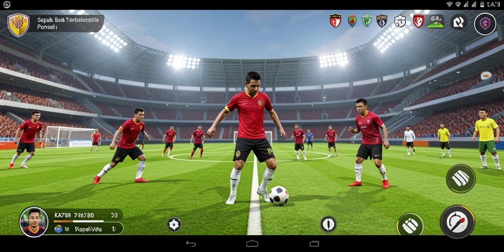 Tampilkan aksi pertandingan sepak bola yang seru dan nyata di KA789.