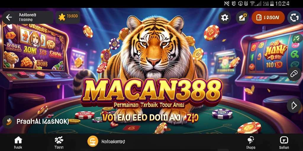 Tampilan menarik dari gameplay Kasino di MACAN388.