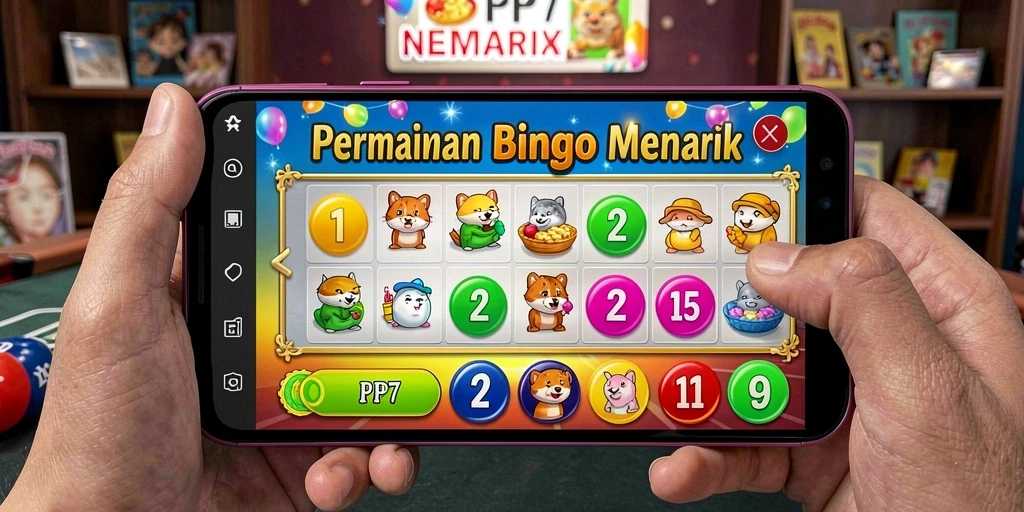 Screenshot gameplay PP7 menampilkan pengalaman bermain Bingo yang menarik.