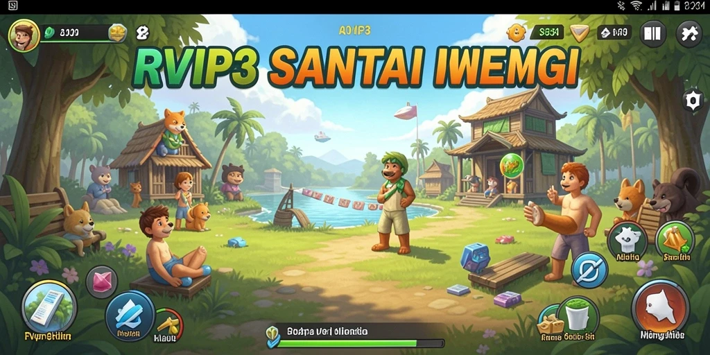 Tampilan gameplay seru di RVIP3 yang memikat dan menghibur.