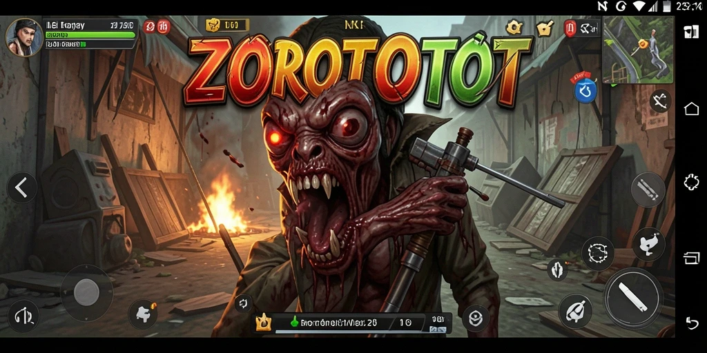 Tampilan gameplay ZOROTOTO menampilkan momen-momen mencekam yang membuat jantung berdebar.