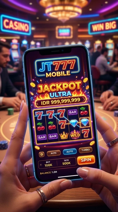 Halaman utama Pusat Unduh jt777 yang menarik dan informatif.
